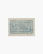 Cyrus Neutral & Blue Rug