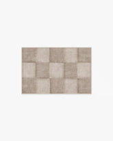 Hearth Check Warm Grey Rug