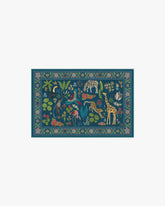 Jingle Jungle Royal Blue Rug by Iris Apfel