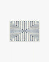 Inkdrop Slate Blue Rug by Jonathan Adler