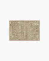 Linear Oasis Warm Taupe Rug