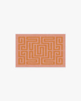 Maze Pink & Orange Rug
