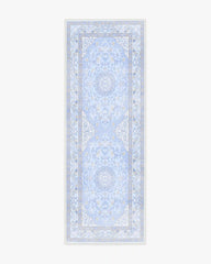 Mazzy Ornamental Blue Rug by Humberto Leon