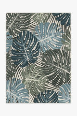 Monstera Jade Rug