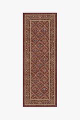 Bellflowers Amber Red Rug by Morris & Co.