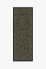Bluebell Soft Black Rug by Morris & Co.