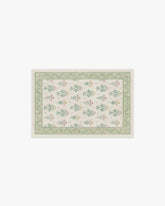 Meadow Sweet Ivory & Green Rug by Morris & Co.