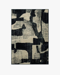 Riven Charcoal & Cream Rug