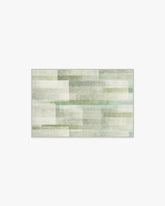 Solar Drift Silver Green Rug