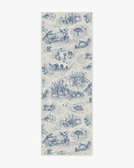 Star Wars Toile Blue Rug