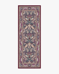 Strawberry Thief Burgundy Rug by Morris & Co.