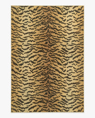 Tigre Gold Rug by Scalamandré
