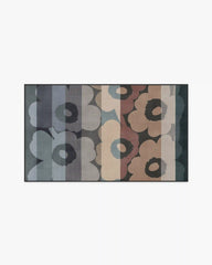 Unikko Ralli Charcoal Multicolor Rug by Marimekko