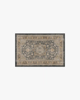 Zahra Ink & Vintage Citron Rug