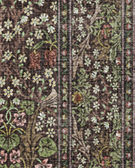 Blackthorn Dark Wood Rug by Morris & Co.
