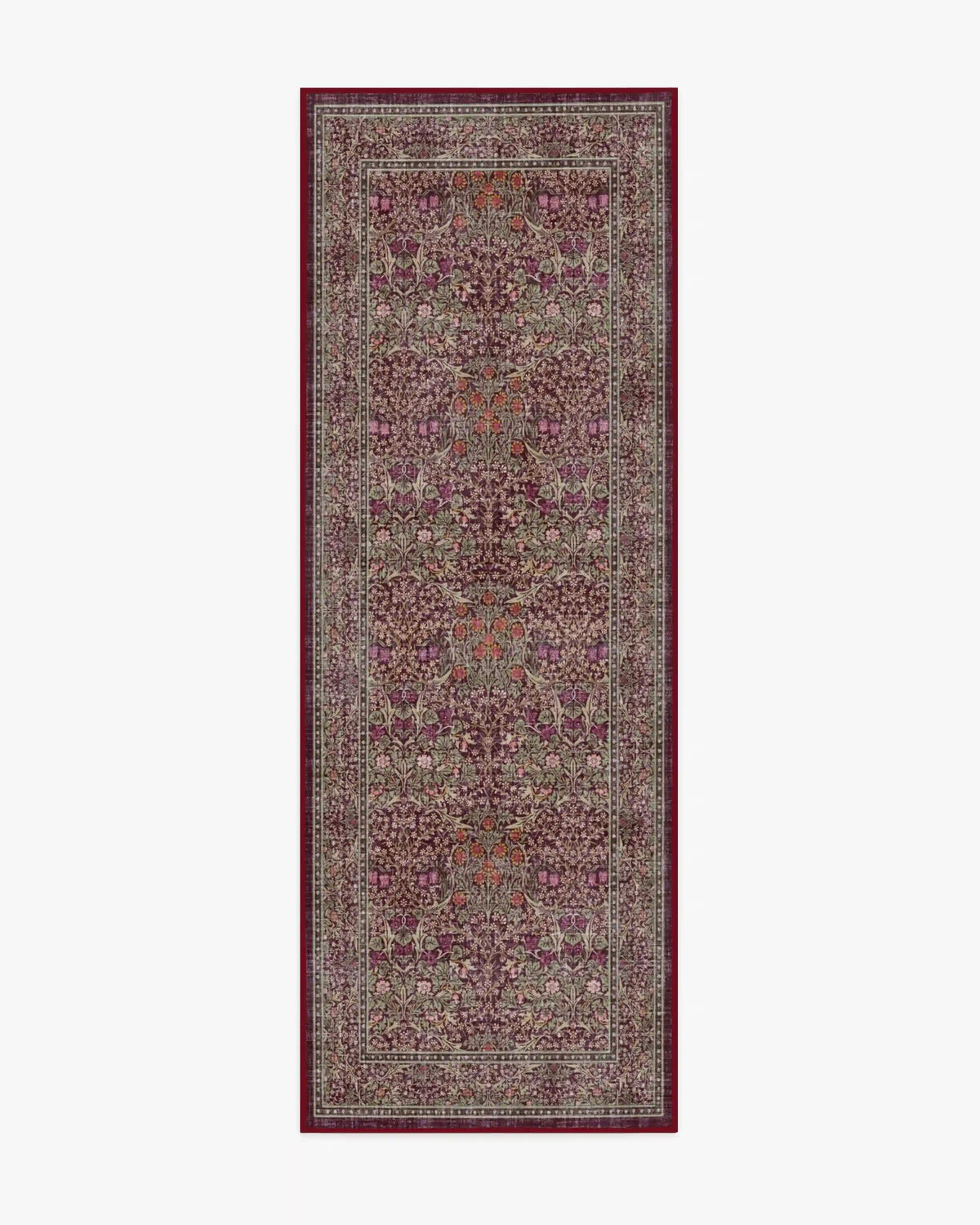 Blackthorn Mulberry Rug by Morris & Co.