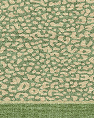 Cheeky Cheetah Green Rug