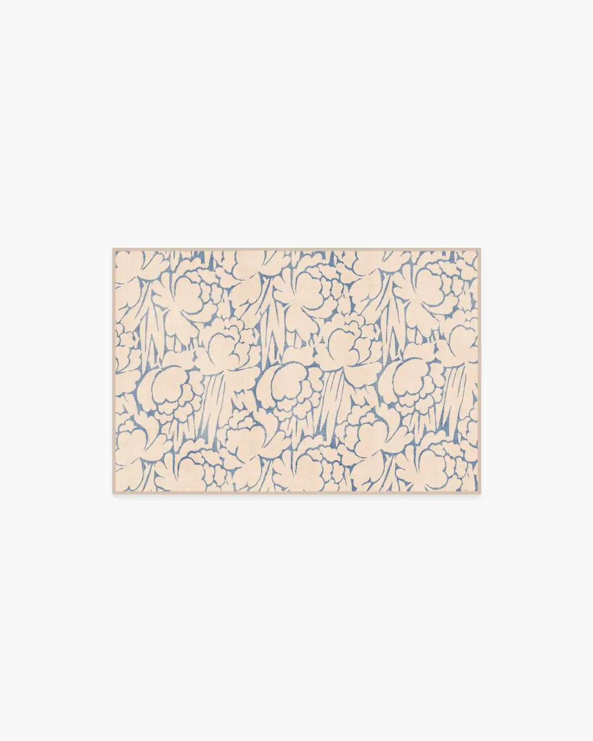 Corrine Cream & Slate Blue Rug
