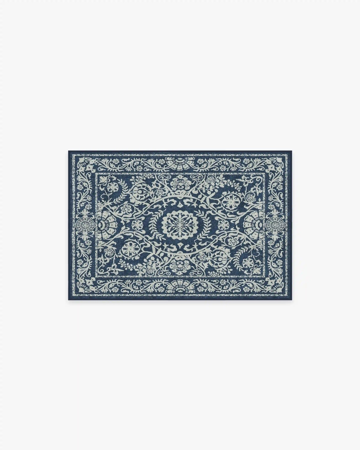 Delphina Navy Blue Rug