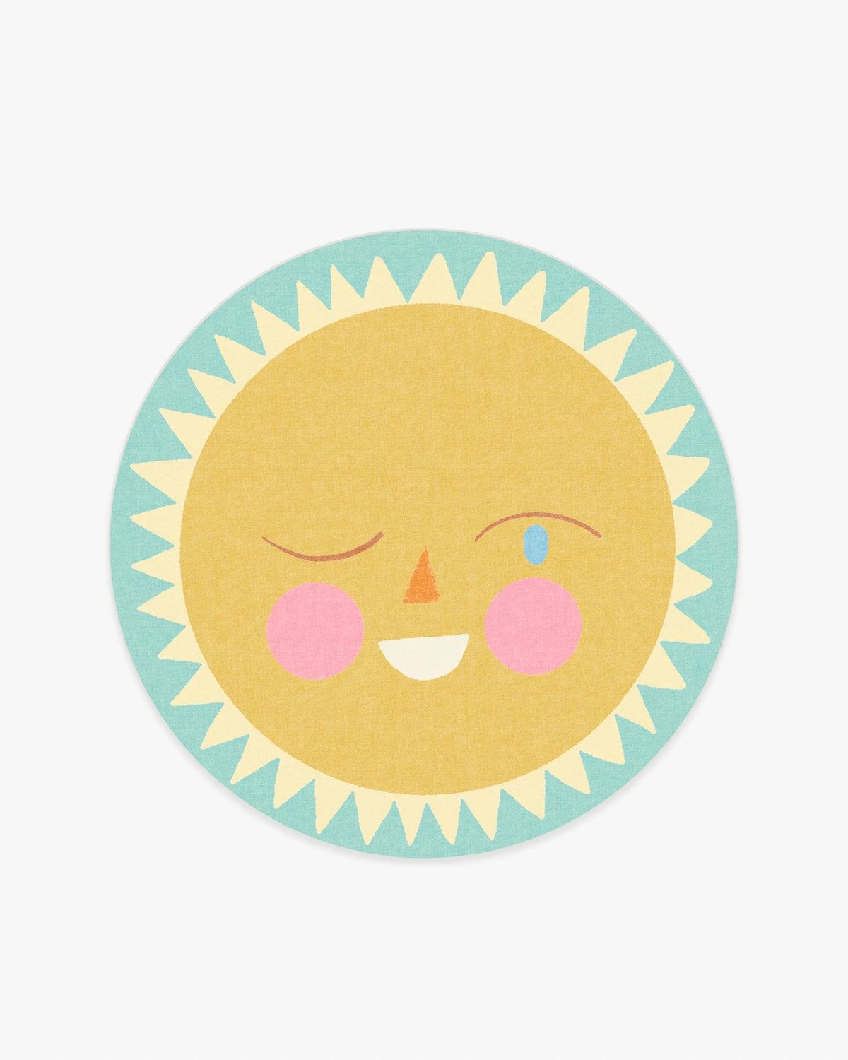 Hello Sunshine Rug, 6' Round