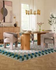 Echo Soft Teal Rug