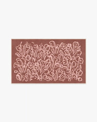 Ensikukat Rust Rug by Marimekko