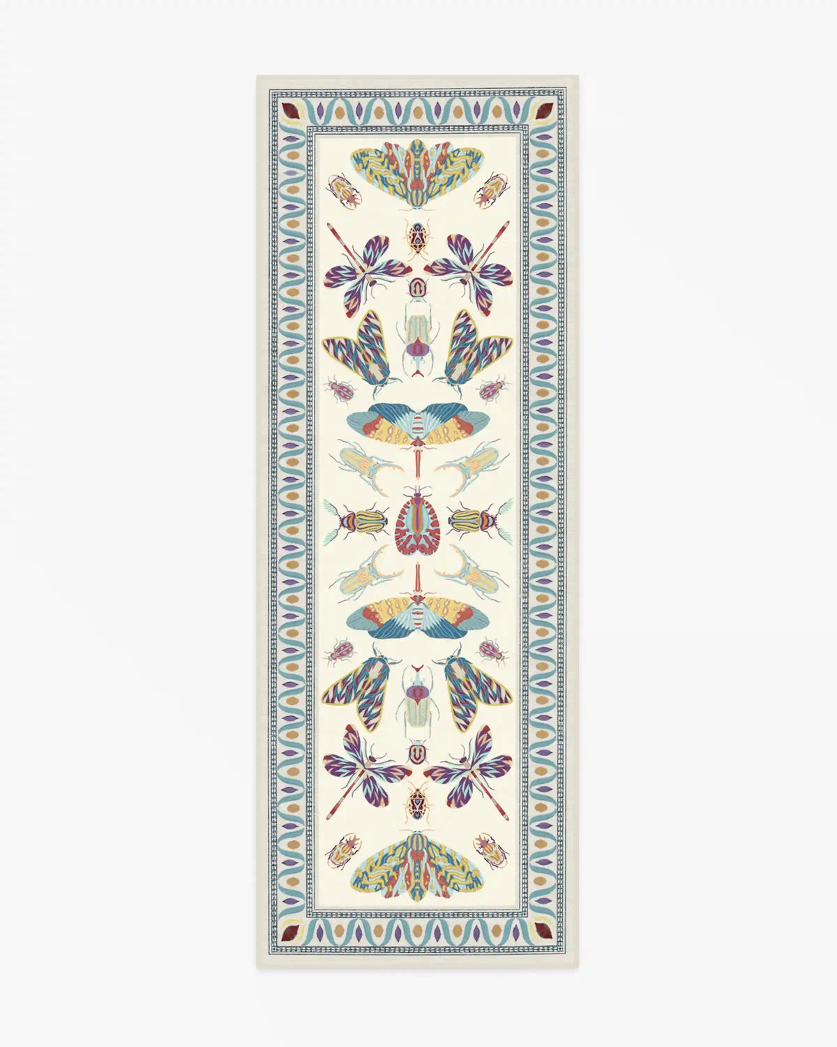 Flutterby Ivory Rug by Iris Apfel