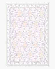 Happy Birthday Popo Cream & Rose Rug by Humberto Leon