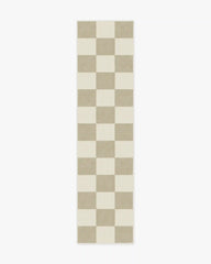 Jaque Checkered Stone Rug