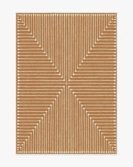 Inkdrop Copper Rug by Jonathan Adler