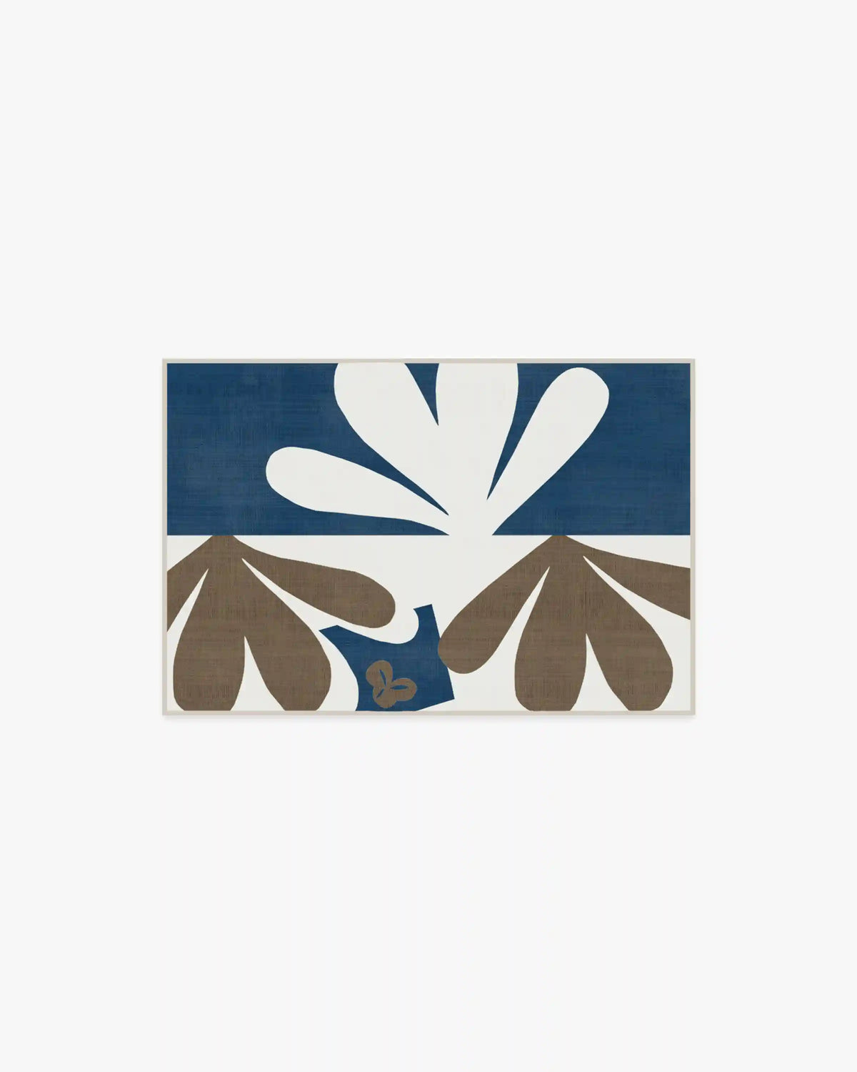 Kolmikko Blue & Tan Rug by Marimekko
