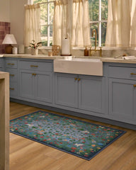 Lily Pad Midnight Multicolor Rug