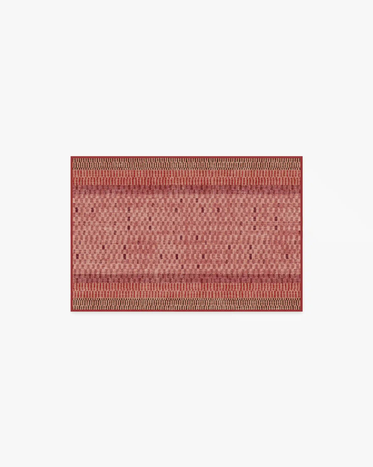 Mesa Check Red Rug