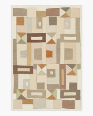 Modra Natural & Terra Rug by Jungalow