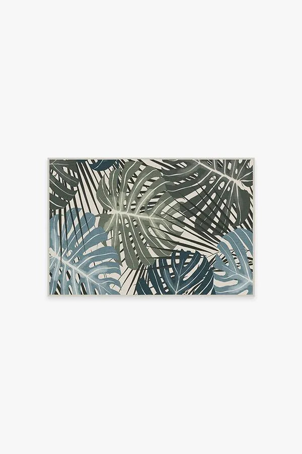 Monstera Jade Rug
