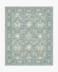 Montreal Dusty Blue Rug by Morris & Co.
