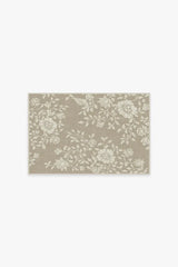 Mallow Flower Natural Stone Rug by Morris & Co.