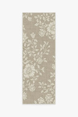 Mallow Flower Natural Stone Rug by Morris & Co.