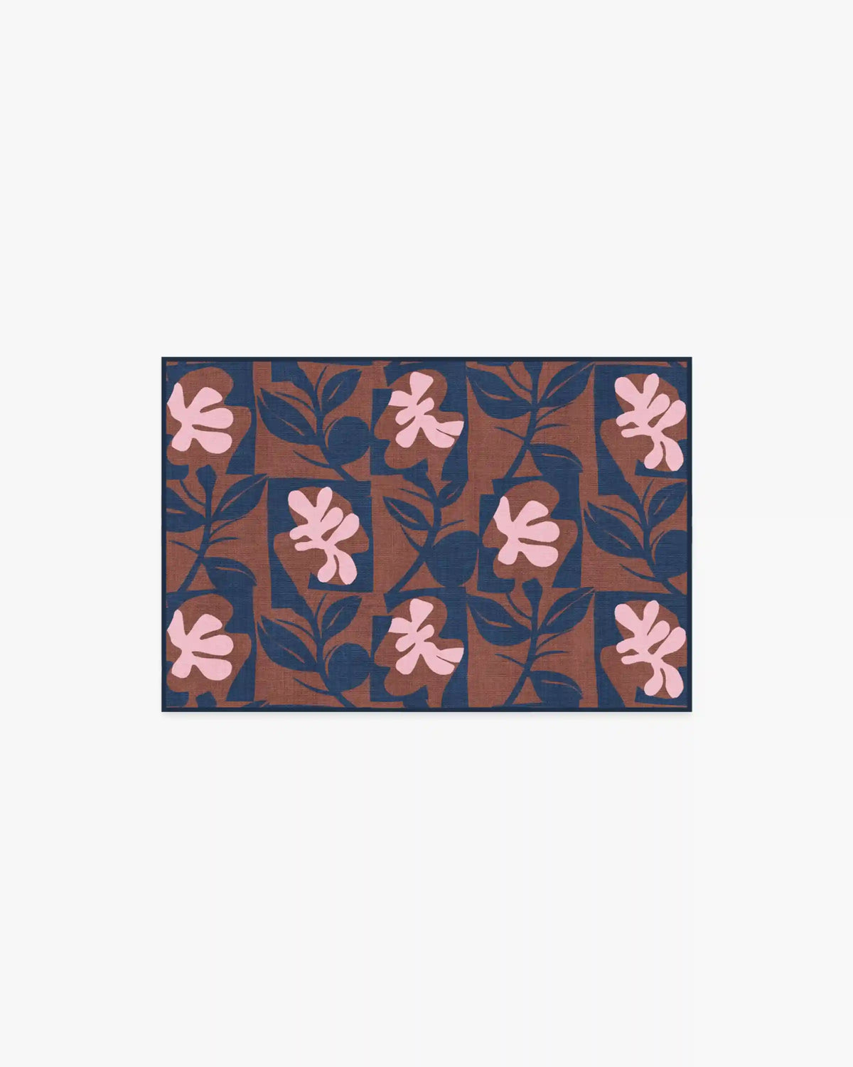 Naatit Rust Rug by Marimekko