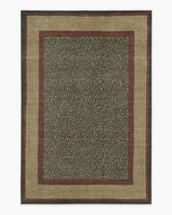 Panthera Tan & Rust Rug by Scalamandré