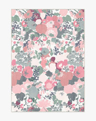 Parchment Shadow Pink Rug by Liberty
