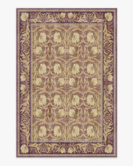 Pimpernel Mauve Rug by Morris & Co.