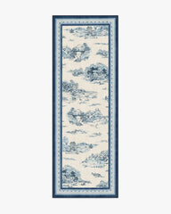 Provence Toile Delft Blue Rug