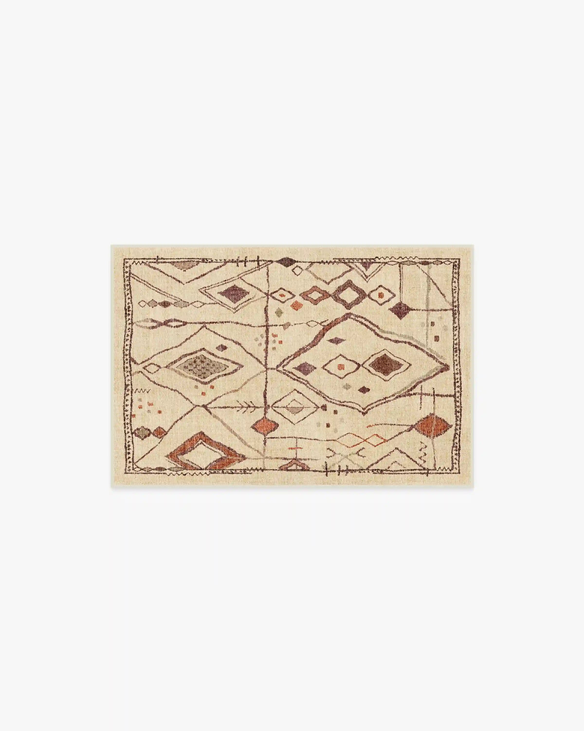 Saguaro Trail Ivory & Rust Rug
