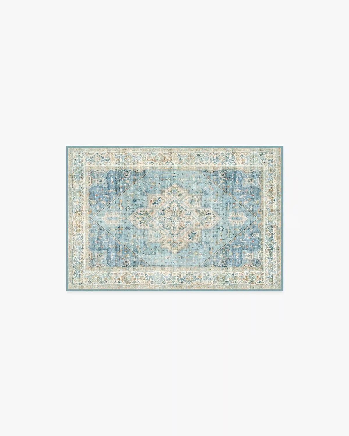 Santiago Blue & Cream Rug