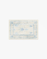 Serafina Cream & Blue Rug