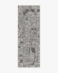 Smugglers Geo Grey Rug