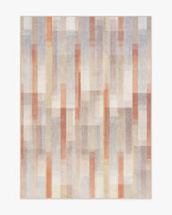 Solar Drift Rust & Grey Rug