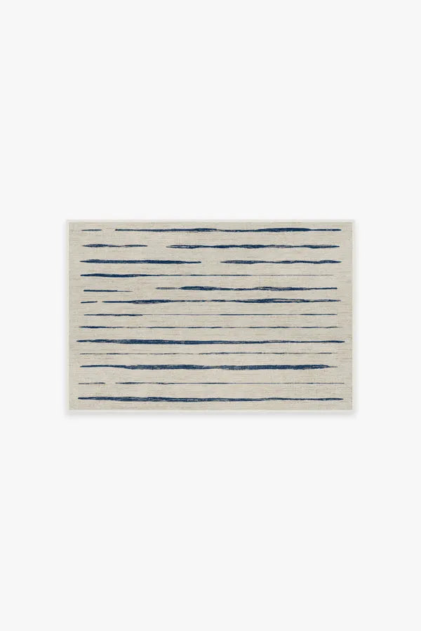 Talas Stripe Indigo Rug
