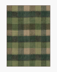 Tallitha Green & Tan Rug